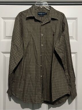 Ralph Lauren Plaid Button-Down Shirt